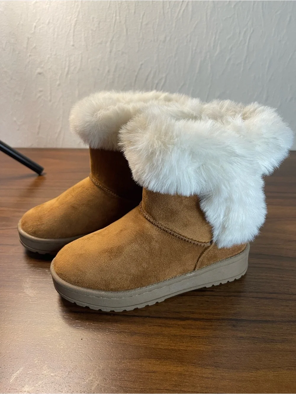 White Mountain Kids Ankle Bootie Brown 11M